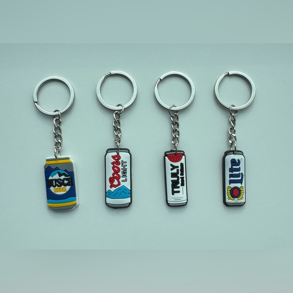 Beer Bottle Keychain | Novelty Brewery Beer Lover Bar Keychain